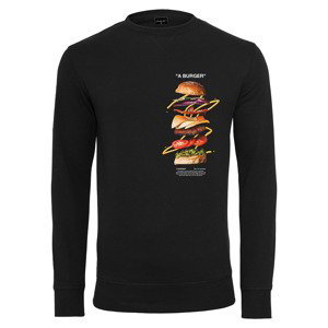 Mikina Urban Classics A Burger Crewneck Black L
