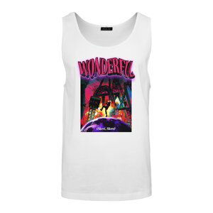 Tričko Urban Classics Wonderful Tee Tank Top White M