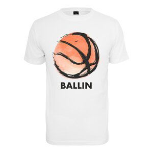 Tričko Urban Classics Ball Tee White M