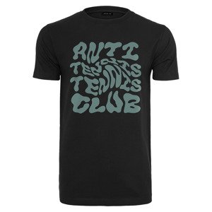 Tričko Urban Classics Anti Tennis Club Tee Black XS