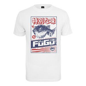 Tričko Urban Classics Fugu Tee White M