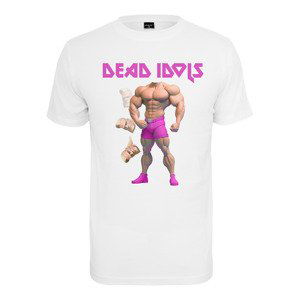 Tričko Urban Classics Dead Idols Tee White L