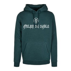 Mikina Urban Classics Atelier Du Diable Hoody Bottle Green S