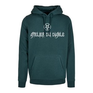 Mikina Urban Classics Atelier Du Diable Hoody Bottle Green XXL