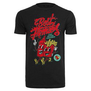 Tričko Urban Classics Best Homies Tee Black L