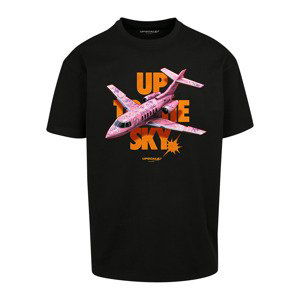 Tričko Urban Classics Up to the Sky Oversize Tee Black M