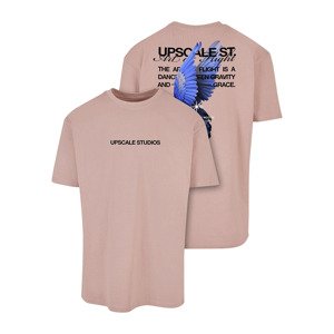 Tričko Urban Classics Motion Oversize Tee Dusk Rose XL