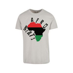 Tričko Urban Classics Afro Beats Tee Light Asphalt XL