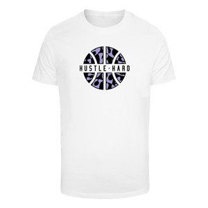 Tričko Urban Classics Hustle Hard Tee White L