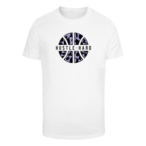 Tričko Urban Classics Hustle Hard Tee White M