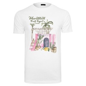 Tričko Urban Classics Marakkesch Fruits Tee White L