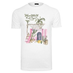 Tričko Urban Classics Marakkesch Fruits Tee White S