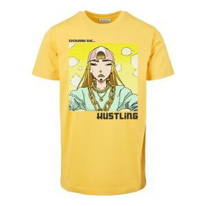 Tričko Urban Classics Everyday She Hustling Tee Taxi Yellow M