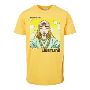 Tričko Urban Classics Everyday She Hustling Tee Taxi Yellow XL