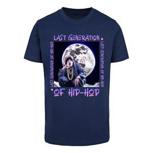 Tričko Urban Classics Last Generation Hip Hop Tee Light Navy XL
