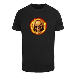 Tričko Urban Classics Sun Death Tee Black XS