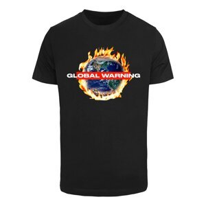 Tričko Urban Classics Global Warning Tee Black XL