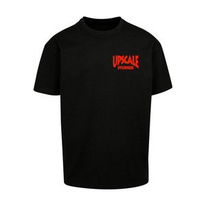 Tričko Urban Classics Upscale Studios Oversize Tee Black M