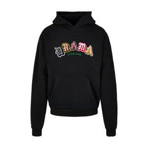 Mikina Urban Classics Drama I choose Ultra Heavy Oversize Hoodie Black XS