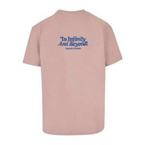 Tričko Urban Classics Love Story Heavy Oversize Tee Dusk Rose M