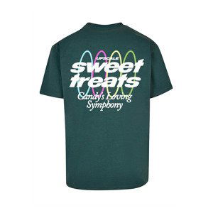 Tričko Urban Classics Sweet Treats Heavy Oversize Tee Bottle Green M