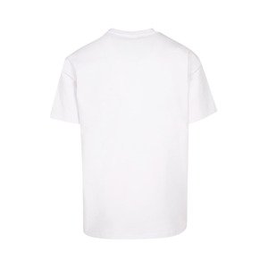 Tričko Urban Classics F*ke L*ve Heavy Oversize Tee White M