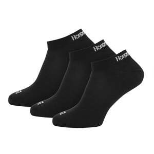 Horsefeathers Leni 3-Pack Socks Black
