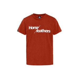 Horsefeathers Slash Youth T-Shirt Orange Rust