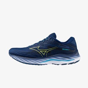 Mizuno Wave Rider 27 Navy Peony/ Sharp Green/ Swim Ca