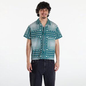 OBEY Cortex Woven Shirt Aventurine Green/ Multi