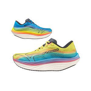 Mizuno Wave Rebellion Pro Bolt2Neon/ OBlue/ JBlue