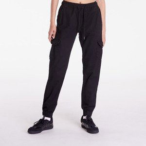 Kalhoty Urban Classics Ladies High Waist Cargo Jogging Pants Black XL