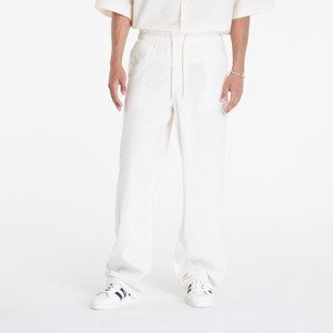 Kalhoty Urban Classics Loose Cotton Linen Pants White Sand XXL