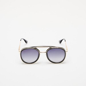 Sluneční brýle Urban Classics Sunglasses Ibiza With Chain Black/ Gold Universal
