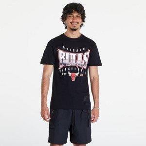 Tričko Mitchell & Ness NBA Glow Up Tee Chicago Bulls Black L