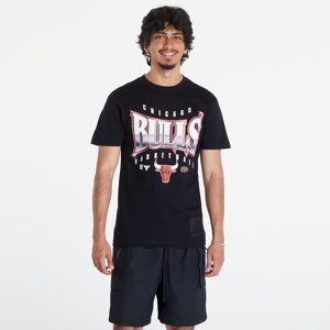 Tričko Mitchell & Ness NBA Glow Up Tee Chicago Bulls Black XL