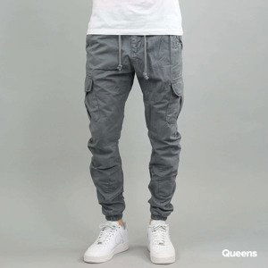 Kalhoty Urban Classics Cargo Jogging Pants Grey M