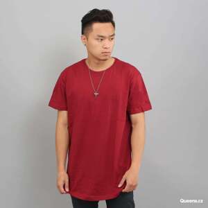 Tričko Urban Classics Shaped Long Tee Wine M