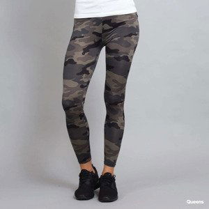 Legíny Urban Classics Ladies Camo Leggings Camo Grey S