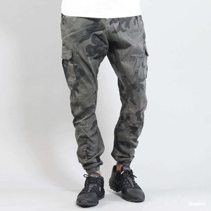 Urban Classics Camo Cargo Jogging Pants Camo Grey