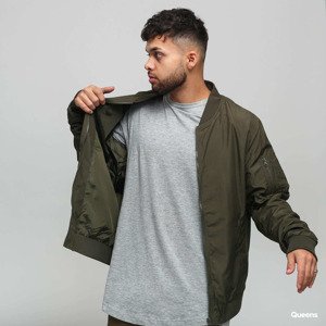 Bunda Urban Classics Light Bomber Jacket Dark Olive XXL