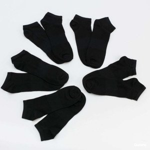 Urban Classics No Show Socks 5-Pack černé