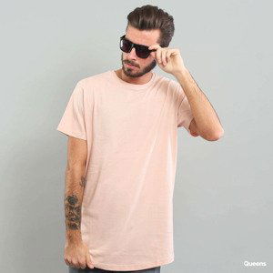 Tričko Urban Classics Shaped Long Tee Pink L