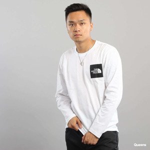 The North Face M L/S Fine Tee White