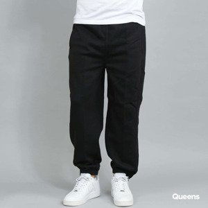 Tepláky Urban Classics Blank Train Sweatpants Black XXXL