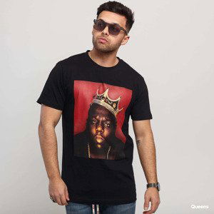 Tričko Urban Classics Notorious Big Crown Tee Black L