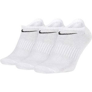 Ponožky Nike Everyday Lightweight Training No-Show Socks 3-Pack White/ Black L