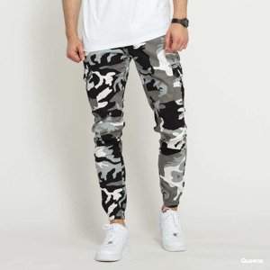 Kalhoty Urban Classics Camo Cargo Jogging Pants 2.0 Grey W38