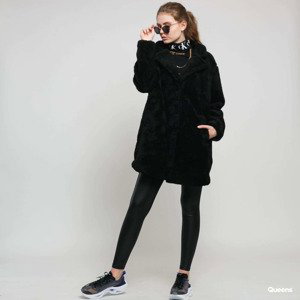 Bunda Urban Classics Ladies Oversized Sherpa Coat Black XS