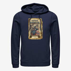 Queens Marvel Avengers Classic - Old Western Unisex Hoodie Navy Blue